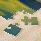 Scheve Toren van Pisa Italië Schilderij Legpuzzel (Zijkant)