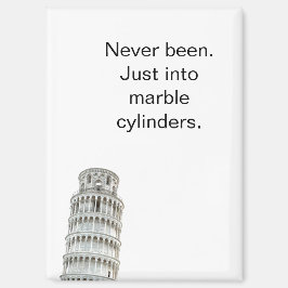 Scheve Toren van Pisa Reis Koelbox Magneet