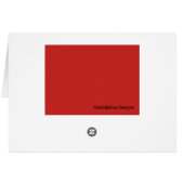 Scheve tuinbloem (Achterkant Horizontaal)