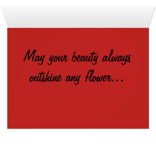 Scheve tuinbloem (Binenzijde Horizontaal (Onderkant))