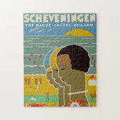 Scheveningen ~ Den Haag op Zee, Nederland Legpuzzel (Verticaal)