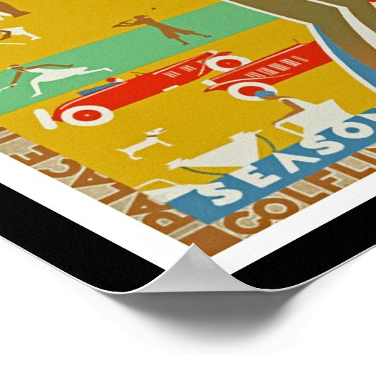 Scheveningen ~ Den Haag op Zee, Nederland Poster (Hoek)