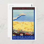 Scheveningen Holland vintage-Briefkaart Briefkaart (Voorkant / Achterkant)