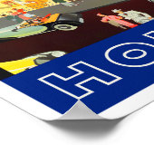 Scheveningen Holland vintage-Poster Poster (Hoek)