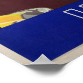 Scheveningen in Holland Vintage Travel Poster Rest (Hoek)