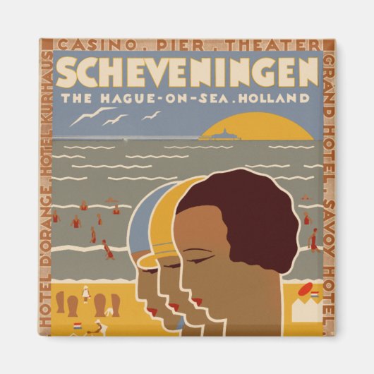 Scheveningen Magneet (Voorkant)