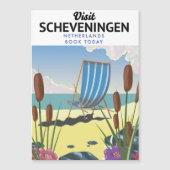 Scheveningen Nederland strandposter (Voorkant)