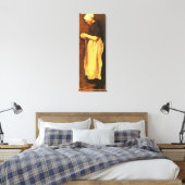 Scheveningen Vrouw Portret door Vincent van Gogh Canvas Afdruk (Insitu (Slaapkamer))