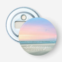 Scheveningen zonsondergang op het strand in Hollan