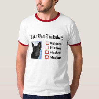  SchH-rapportkaart T-shirt