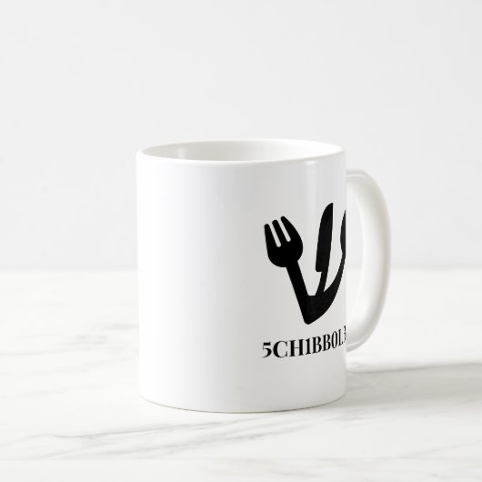 schibboleth koffiemok (Voorkant rechts)