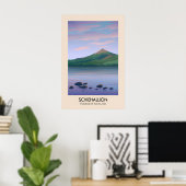 Schiehallion Munros Of Schotland Reisposter Poster (Thuiskantoor)