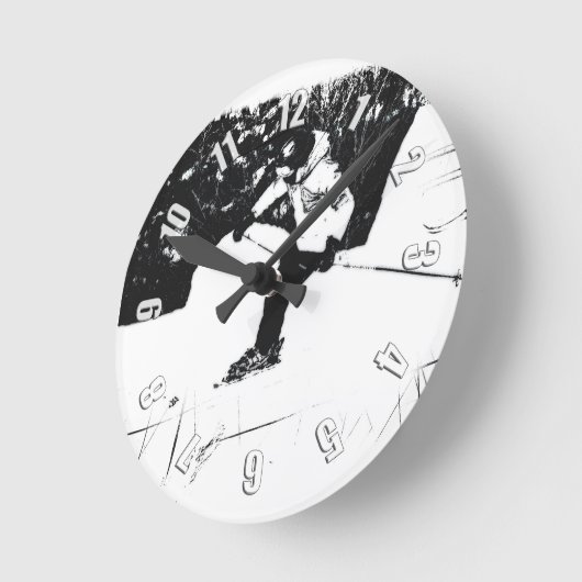 Schieker in de heuvel - Laten we Ski! Ronde Klok (Hoek)