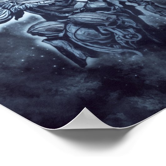 Schieldmaiden Fierce Vrouw Warrior Art VIKING Poster (Hoek)