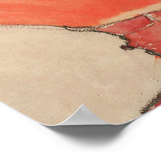 Schiele Art Poster (Hoek)