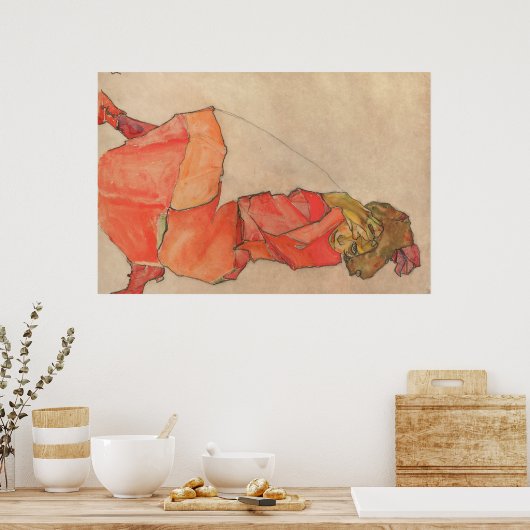 Schiele Art Poster (Keuken)