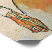 Schiele - De cellist 1910 Poster (Hoek)