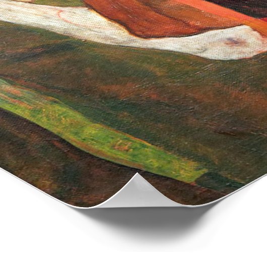 Schiele - de kardinaal en de nun poster (Hoek)