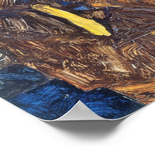 Schiele - De oude Stad (Dode Stad) 1912 Poster (Hoek)