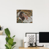 Schiele - Dood en Meisje Poster (Thuiskantoor)