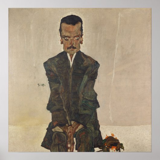 Schiele - Eduard Kosmack Poster (Voorkant)