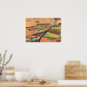Schiele - Field Landscape 1910 Poster (Keuken)