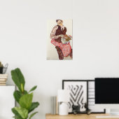 Schiele - Geliefden Poster (Thuiskantoor)