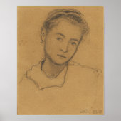 Schiele - Gerti 1907 Poster (Voorkant)