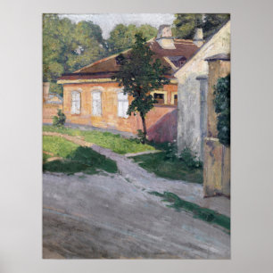 Schiele - Huis In Hutteldorf Poster