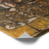 Schiele - Huis met Shingle Roof (Oude Huis) Poster (Hoek)