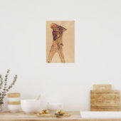 Schiele - Jongen met lange rok 1910 Poster (Keuken)