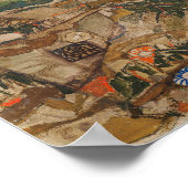 Schiele - Levitatie (blinden) Poster (Hoek)