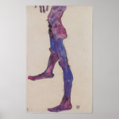 Schiele - Mannelijke Buikromp 1910 Poster (Voorkant)