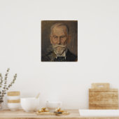 Schiele - Portret van een man rond 1910 Poster (Keuken)