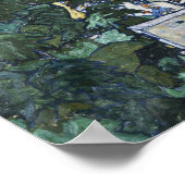 Schiele - Stad te midden van groen (De oude stad) Poster (Hoek)