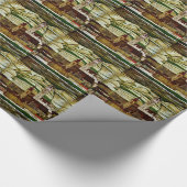 Schiele - Stein op de Donau, Terraced Vineyard Cadeaupapier (Hoek)