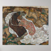 Schiele - Tod en Madchen Poster (Voorkant)