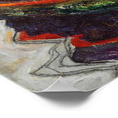 Schiele - Trieste Vissen Boat Poster (Hoek)