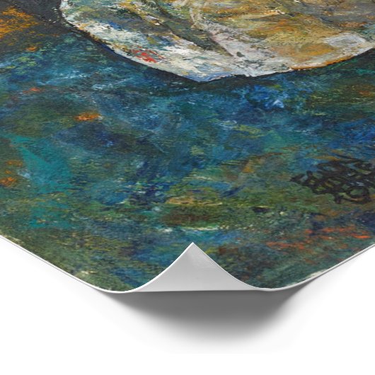 Schiele - Wife Edith Poster (Hoek)