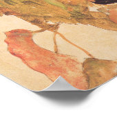 Schiele - Zonnebloemen 1911 Poster (Hoek)