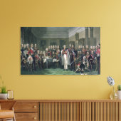 Schierehelden bij de United Services Club Canvas Afdruk (Insitu (Woonkamer))