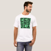 Schiereiland, Bay Area Regio T-shirt (Voorkant volledig)