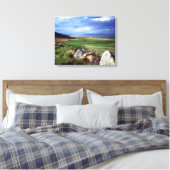 schiereiland canvas afdruk (Insitu (Slaapkamer))