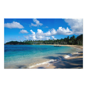 Schiereiland La Samana, Dominicaanse Republiek Foto Afdruk
