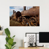 Schiereiland Seward, Alaska, trein naar nergens Poster (Thuiskantoor)