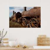 Schiereiland Seward, Alaska, trein naar nergens Poster (Keuken)