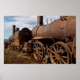 Schiereiland Seward, Alaska, trein naar nergens Poster