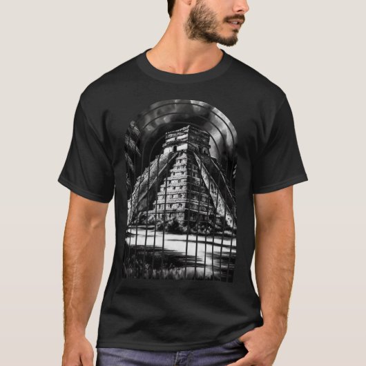 schiereiland Yucatan Chichen Itza Mexico T-shirt (Voorkant)