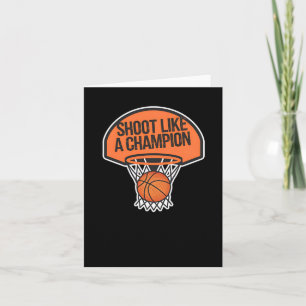 Schiet als een kampioen - Basketbalring Kaart