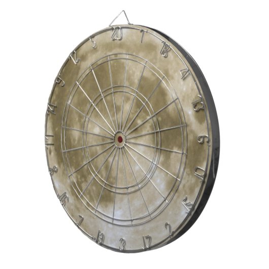 Schiet de maan neer dartbord (Voorkant Rechts)